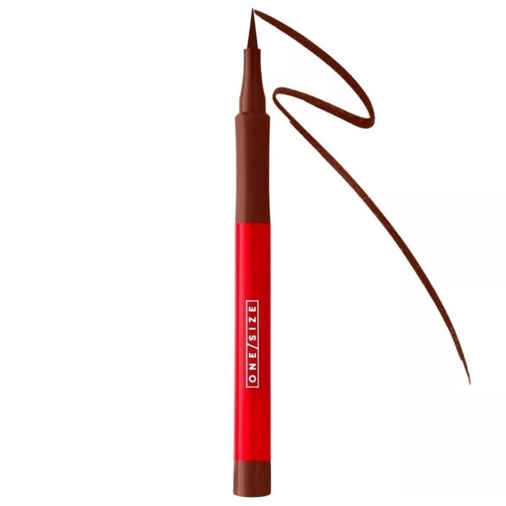 One/Size point made waterproof liquid Eyeliner pen in busty brown new in box